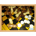 5 in 1 wooden game set wholesale multi chess set